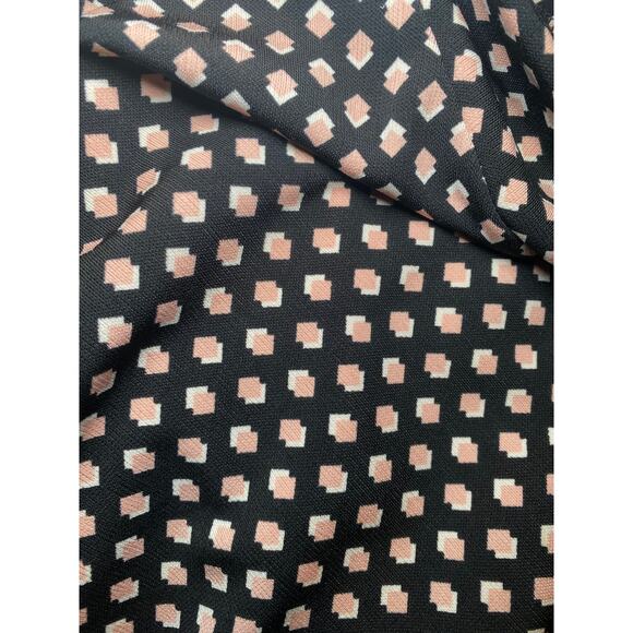 Talbots Petite - Black Pink White Pattern Skirt - Size L - Picture 8 of 11